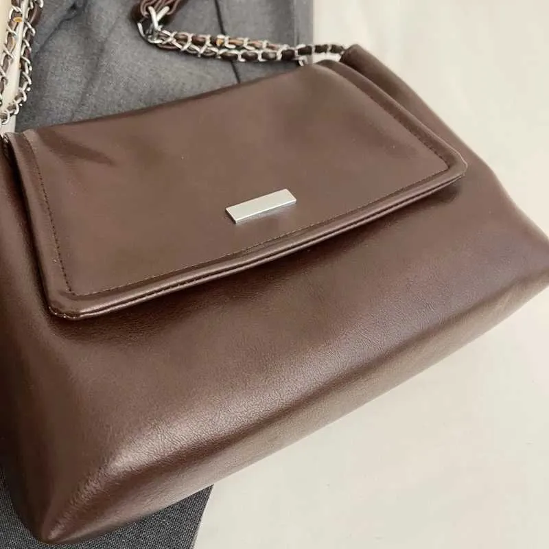 Borsa a tracolla donna con catena elegante borsa autunnale_voghion.com