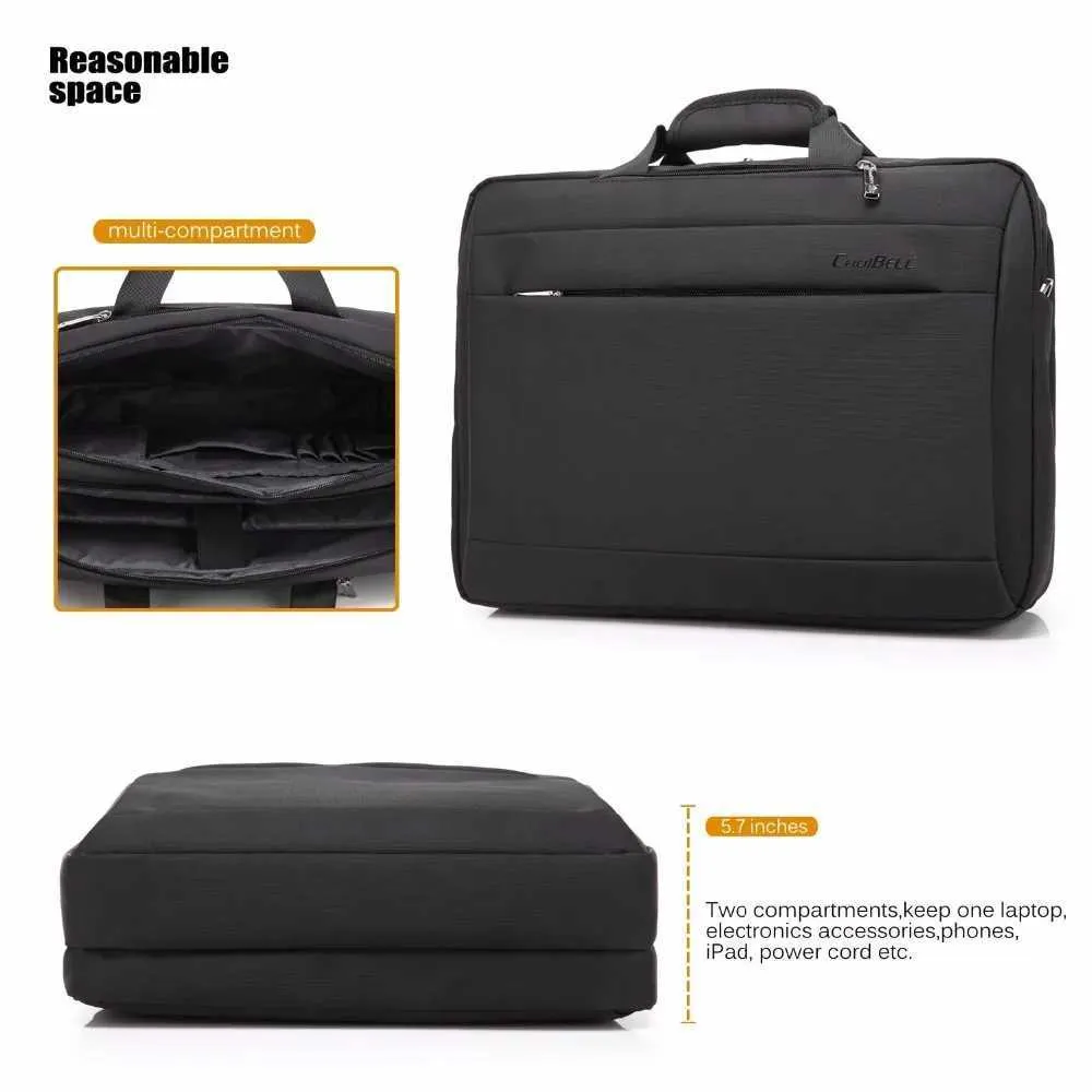 2024 Nouveau COOLBELL 17,3 pouces Sac à dos pour ordinateur portable Épaule Nylon Imperméable Anti-vol Mode Voyage Affaires Sac à dos C241031_voghion.com