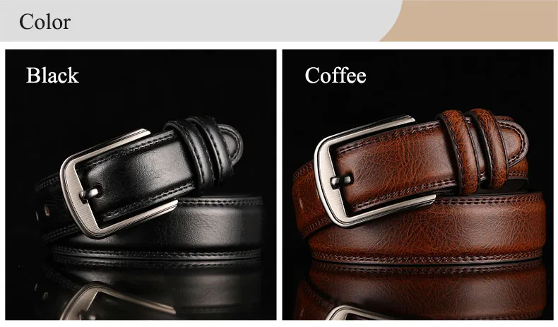Ceintures 1pc Deepeel 3.7 110-130cm Hommes 2ème Cuir de vachette Homme Designer Business Ceinture Artisanat pour adultes Jeans_voghion.com