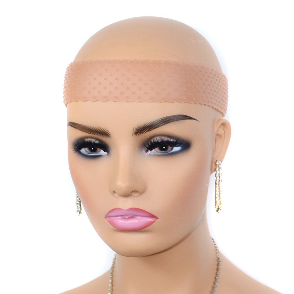 Silikonový pásek do vlasů na paruku Zahraniční obchod Krajka ve stylu Hot Style Pokrývka hlavy Silikonový pásek na paruku Silikonový pásek na paruku_voghion.com