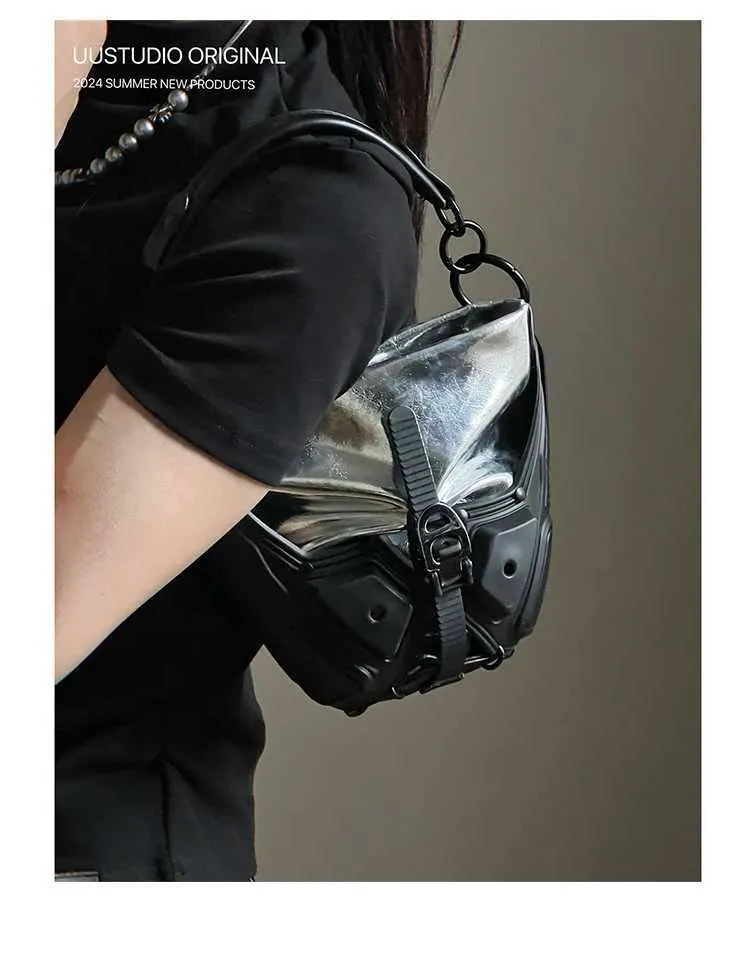 Womans Spicy Girls Umhängetasche Trendy PU Leder Handtaschen Stilvolle Punk Geldbörse Mode Y2K UmhängetaschenC241216_voghion.com