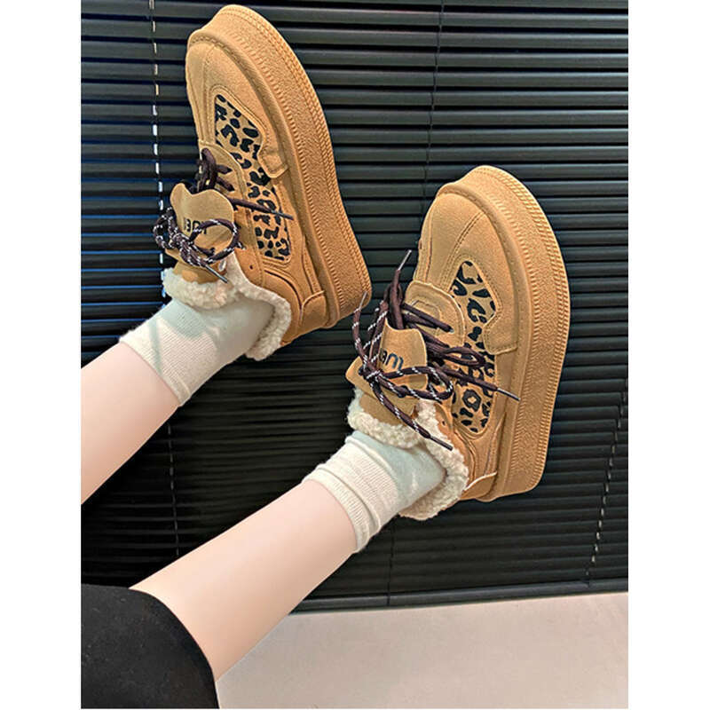 Scarpe da ginnastica invernali in velluto con fondo spesso multifunzionali in cotone caldo da donna_voghion.com
