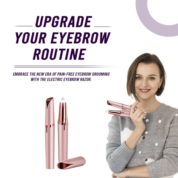 Rechargeable Eyebrow Hair Remover_voghion.com