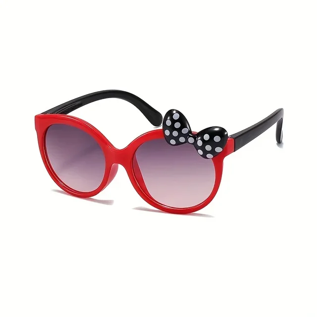 Nouveautés Lunettes de soleil mignonnes avec nœud papillon pour filles et enfants, lunettes de soleil pour l'escalade et les sports de plein air_voghion.com