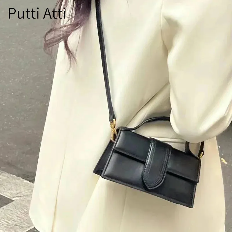 bancone merci vera pelle spalla donna 2024 tinta unita moda borsa semplice versatile borsa a tracolla 240827_voghion.com