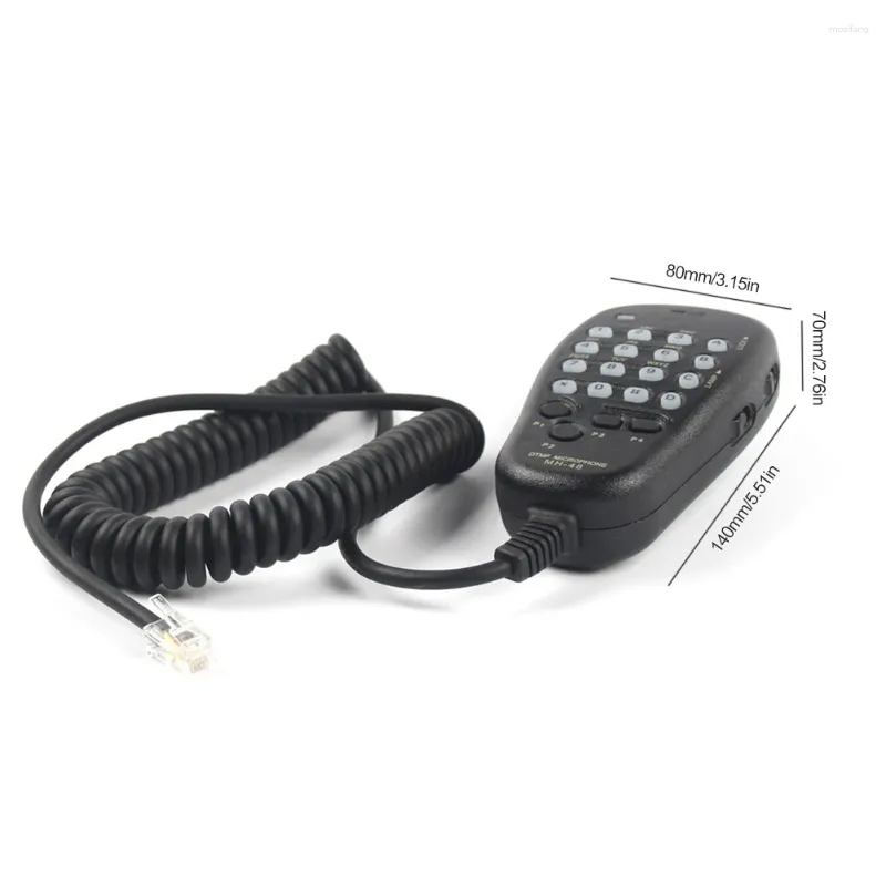 Microphones Mh-48 Car Radio Mic 4 Programmable Keys 6 Pin Dtmf Microphone Speaker For Yaesu Mobile Ft-8800R Ft-8900R_voghion.com