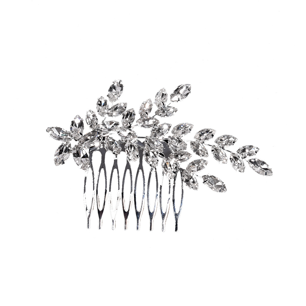 Pettine per capelli con strass Mailang, piccolo copricapo da sposa scintillante, accessori e trucco, spedizione gratuita, accessori per abiti, pettine per capelli per l'ospite di compleanno_voghion.com