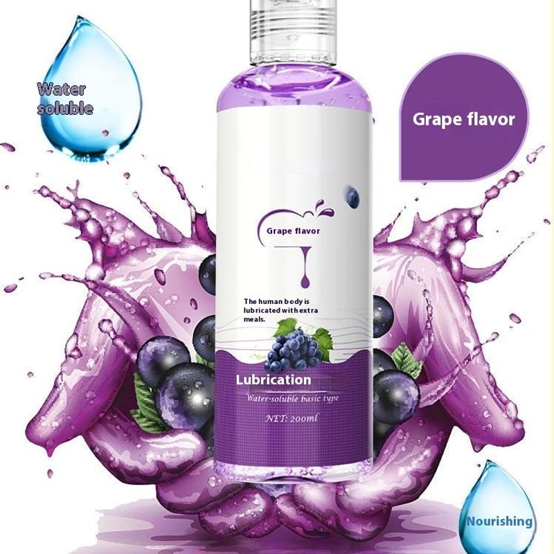 Fruit flavored body lubricant women's private parts, no wash masturbator for men's anus, adult couple sexual products_voghion.com