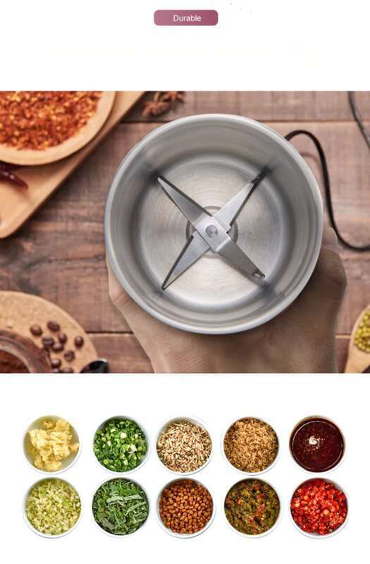 Direct Dry Wet Dual-purpose Auxiliary Food Meat Grinder, Garlic Beater, Juicer, Wall Breaking Machine_voghion.com
