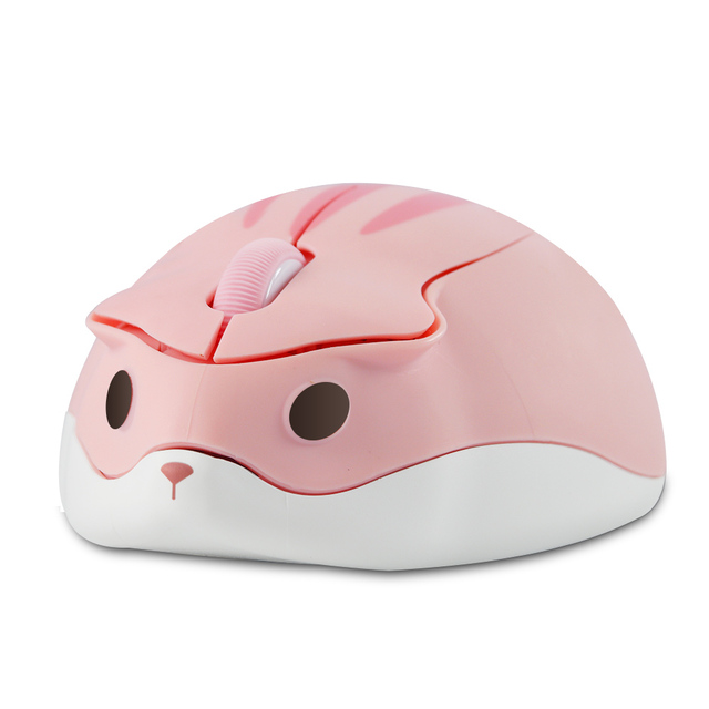 Mouse Bluetooth 2.4G simpatico cartone animato criceto mause 3D ergonomico ottico creativo regalo per bambini ufficio casa computer mouse per PC laptop_voghion.com