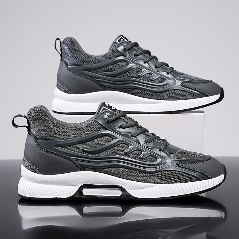 Onzichtbare interne casual heren helling hak hoogte toename grote maat kleine witte schoenen_voghion.com