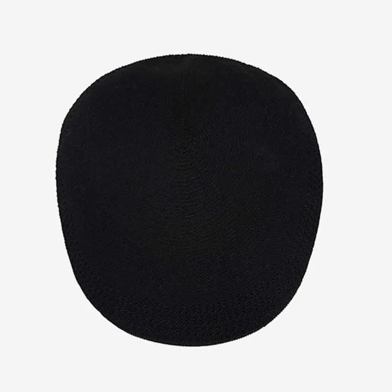 Σετ καπέλα κασκόλ καλοκαίρι KANGOL καγκουρό ψαράς γείσο νιπτήρα μόδα άγριο βαμβακερό ύφασμα για άνδρες και γυναίκες επίπεδη επιφάνεια ύφασμα_voghion.com