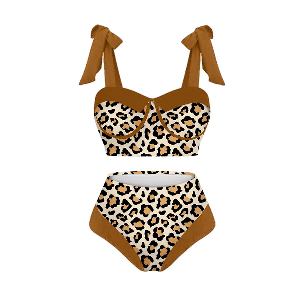 Moteriškas laisvalaikio seksualus maudymosi kostiumėlio bikinis_voghion.com