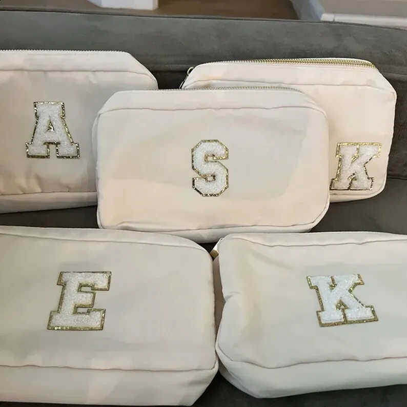 Factory Wholesale Multi Color Women Makeup Waterproof Nylon Brush Custom Pouch Cosmetic Bag 241120_voghion.com