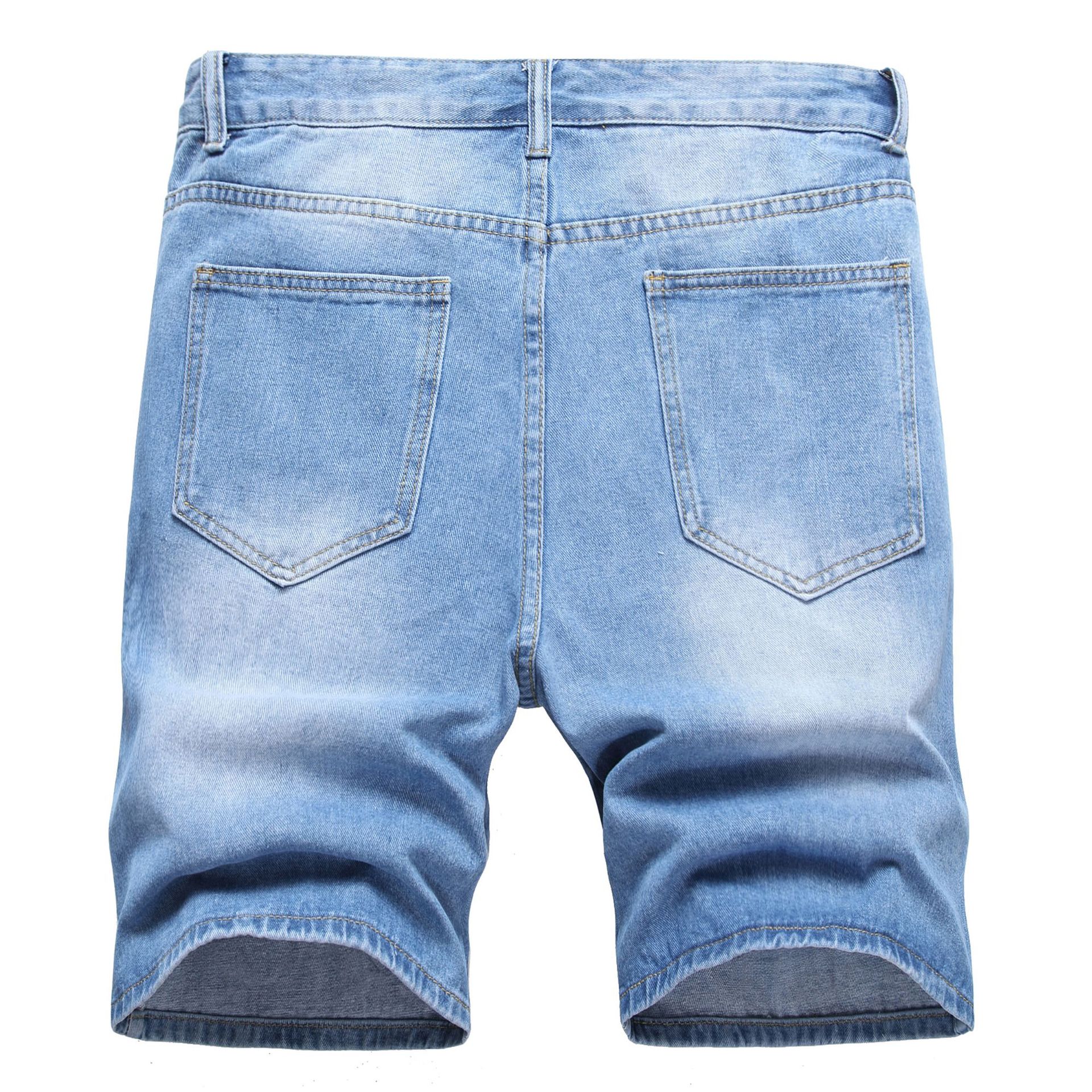 Herrenbekleidung Frühling und Sommer Jeans Casual Jugend Shorts_voghion.com