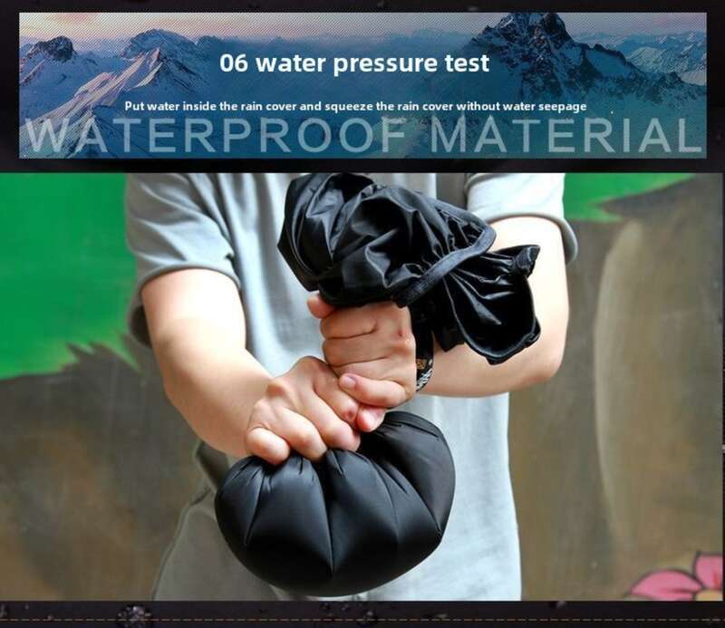 【 Numerous Positive Reviews 】 Multi Functional Rain Cover Cloth, Large Capacity Pull Rod Hiking Bag, Waterproof Cover,_voghion.com