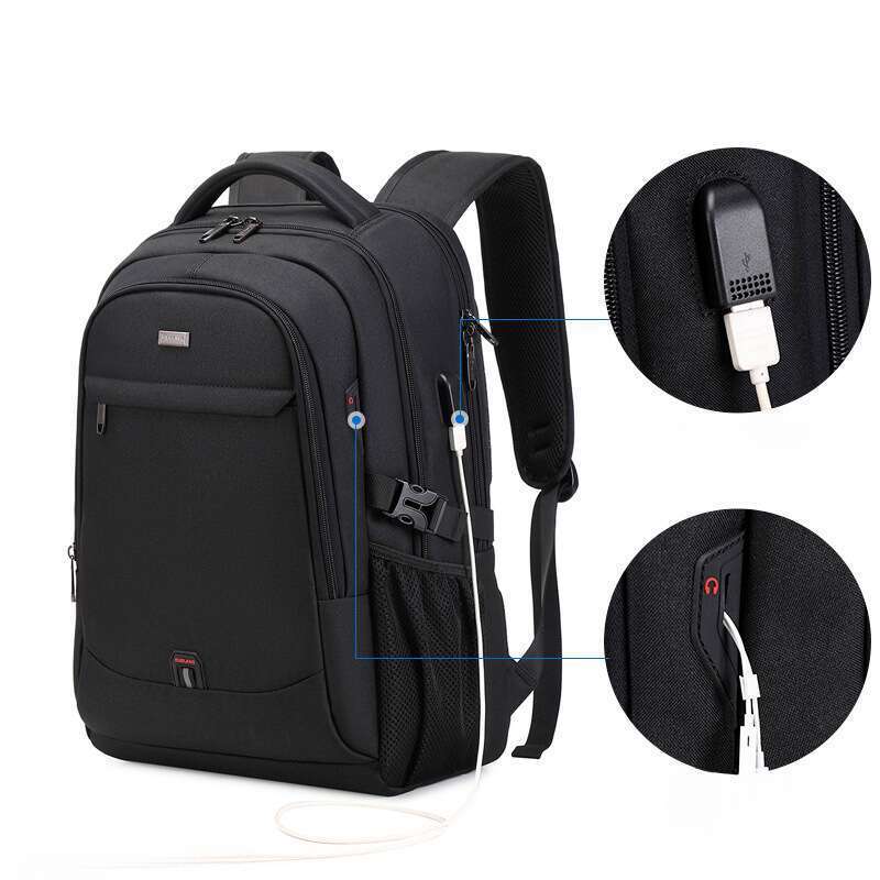 Sac d'ordinateur de voyage multifonctionnel pour hommes, grande capacité, pour loisirs, affaires, usage étudiant_voghion.com