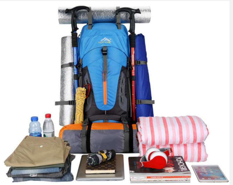 【 Cool Dynamic 】 Outdoor Professional Mountaineering Backpack For Men Women, Large Capacity Camping Backpack,_voghion.com