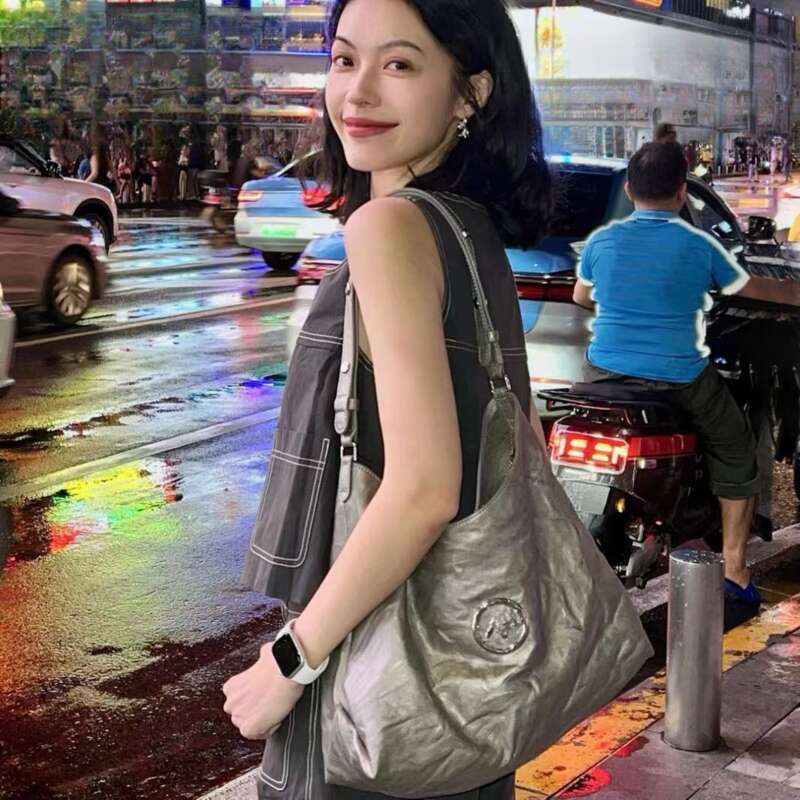 Borsa a tracolla diagonale con tracolla singola, grande capacità, senza pieghe di genere, con un tocco di alta qualità, da donna_voghion.com