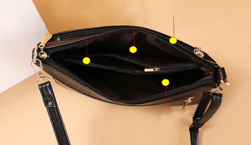 Borsa a tracolla in pelle PU con stampa vintage Yogodlns, da donna, con tracolla multitasche, per cellulare e borsetta_voghion.com