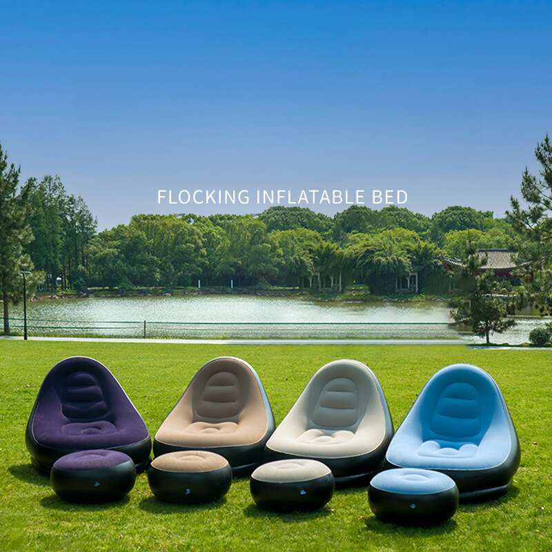 Outdoor Inflatable Sofa Chair, Portable Camping, Internet Celebrity, Thick Flocking, Lazy Sofa, Bedroom, Home, Leisure,_voghion.com