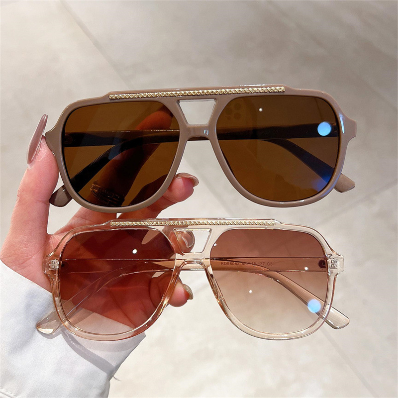 Nouveautés Mode Grand Cadre Vintage Carré Lunettes De Soleil Femmes Pour Hommes 223 Marque Designer Lunettes De Soleil Tendance Sexy Lady Shades_voghion.com