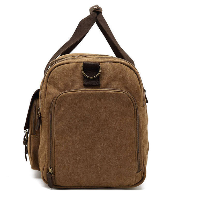 Bolsa de gimnasio para yoga de gran capacidad con equipaje de techo, ideal para viajes largos y cortos, con lona para móvil y diseño de caballo loco._voghion.com