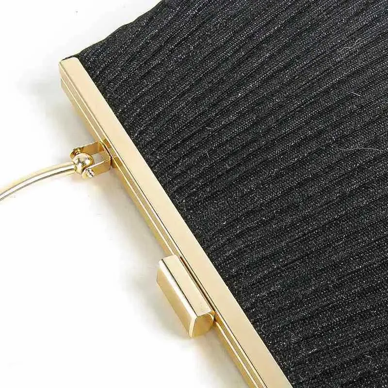 Heißer Verkauf Mond Aprikose Abend Kupplung Partei Kette Schulter Tasche Weibliche Pailletten Hochzeit Geldbörse Handtasche für WomenC241211_voghion.com
