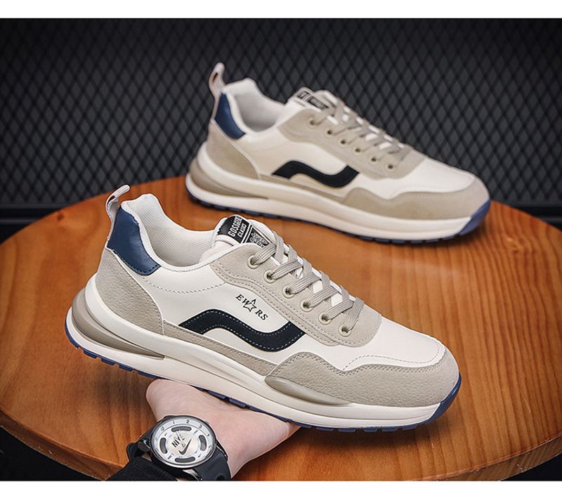 Men's summer new breathable plate men's trend with height increase sports casual running tide shoes_voghion.com