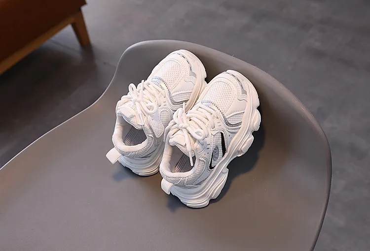 Scarpe da ginnastica per bambini piccoli, per ragazzi e ragazze, in rete, leggere, per esterni, Littlesprouts Kids Sport Running, antiscivolo, per bambini_voghion.com