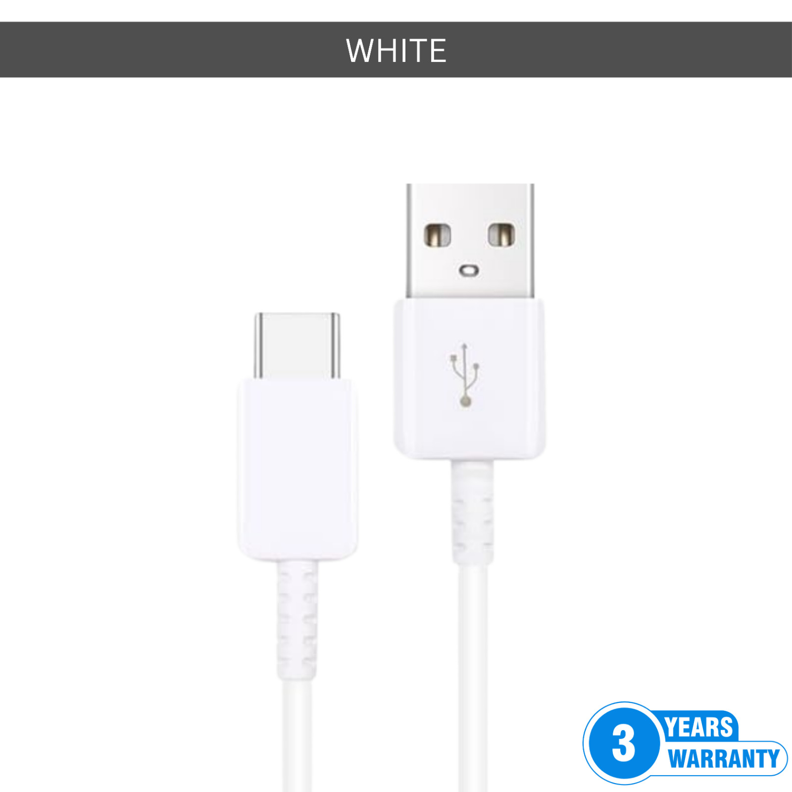 Câble de charge rapide USB A vers Type C 3A pour téléphone portable Samsung_voghion.com