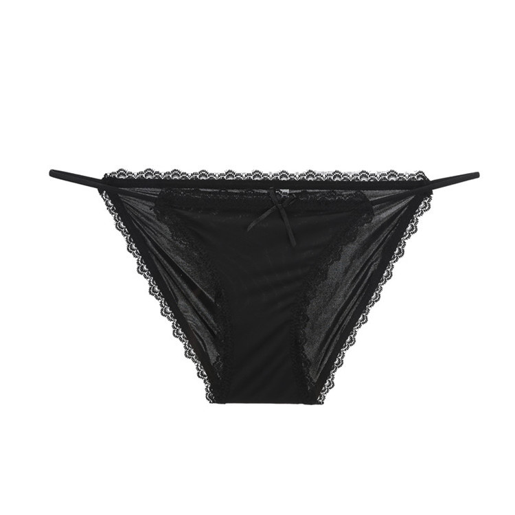 Intimo Mutandine sexy in pizzo Slip senza cuciture da donna, leggings trasparenti_voghion.com