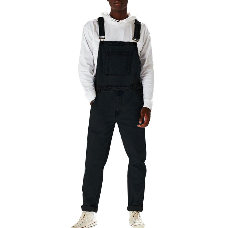 2024 Nye Herremode Jeans Overalls Sexet Herretøj Sommer Afslappet Demin Jumpsuits Masculinas Plus Size_voghion.com