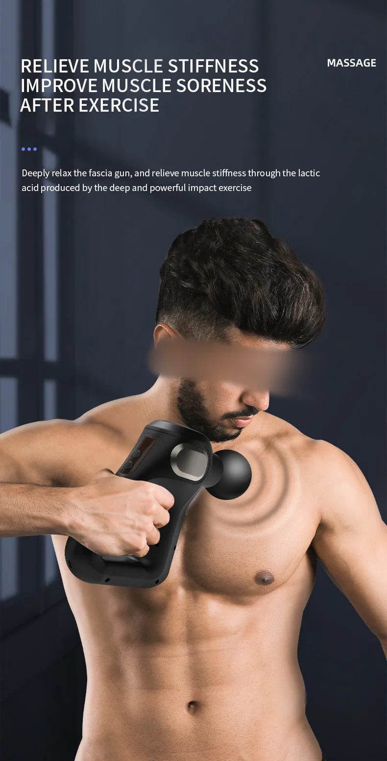 Triangular Massager - Body Relaxation Gun_voghion.com