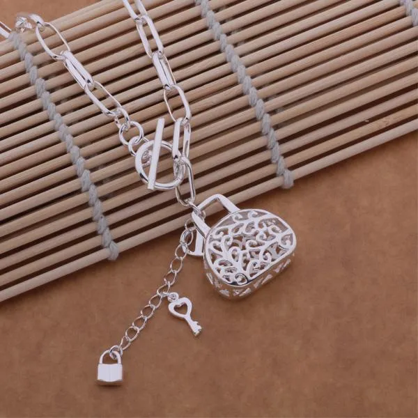 Collane con ciondolo Collana in argento Gioielli di moda /azqqxa Beuwba Sier ColorPendant_voghion.com