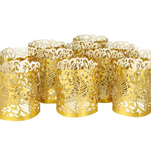 24 Stück flammenlose Teelichter, batteriebetriebene Votiv-LED-Teelichter mit Papierlampenschirm für Hochzeit, Valentinstag, Halloween, Weihnachten_voghion.com