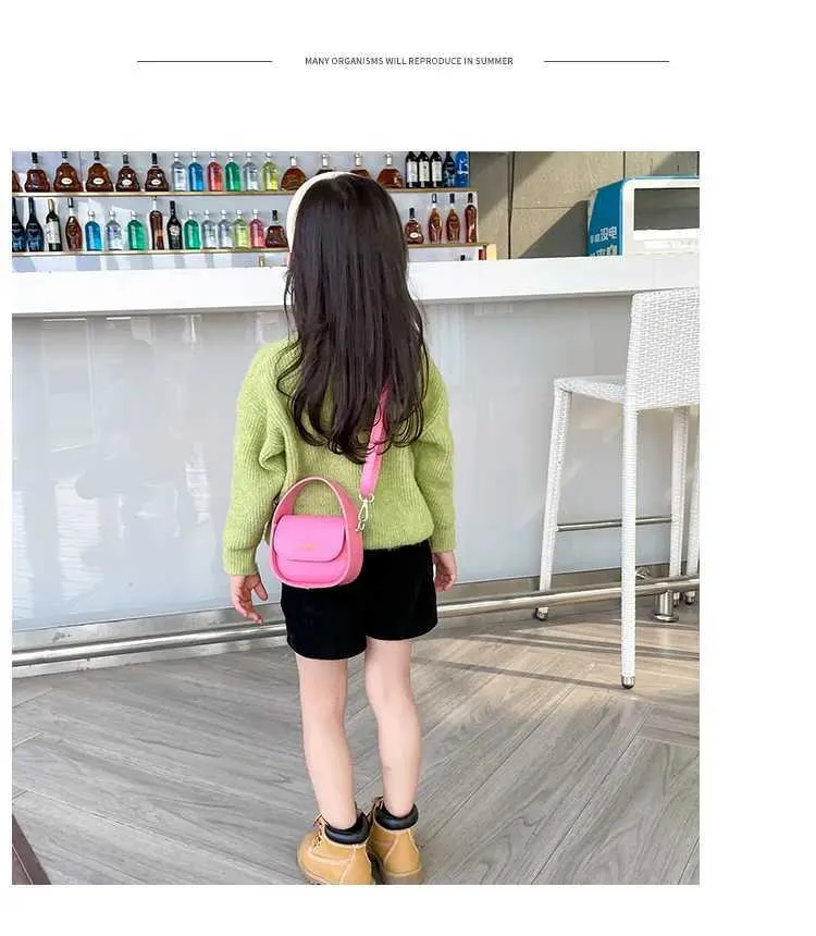 Crossbody Mutter Kinder für Mädchen Schulter Taschen Geldbörsen und Handtaschen Solide Brieftasche Reisetasche Bolsas Para Mujeres SacC241115_voghion.com
