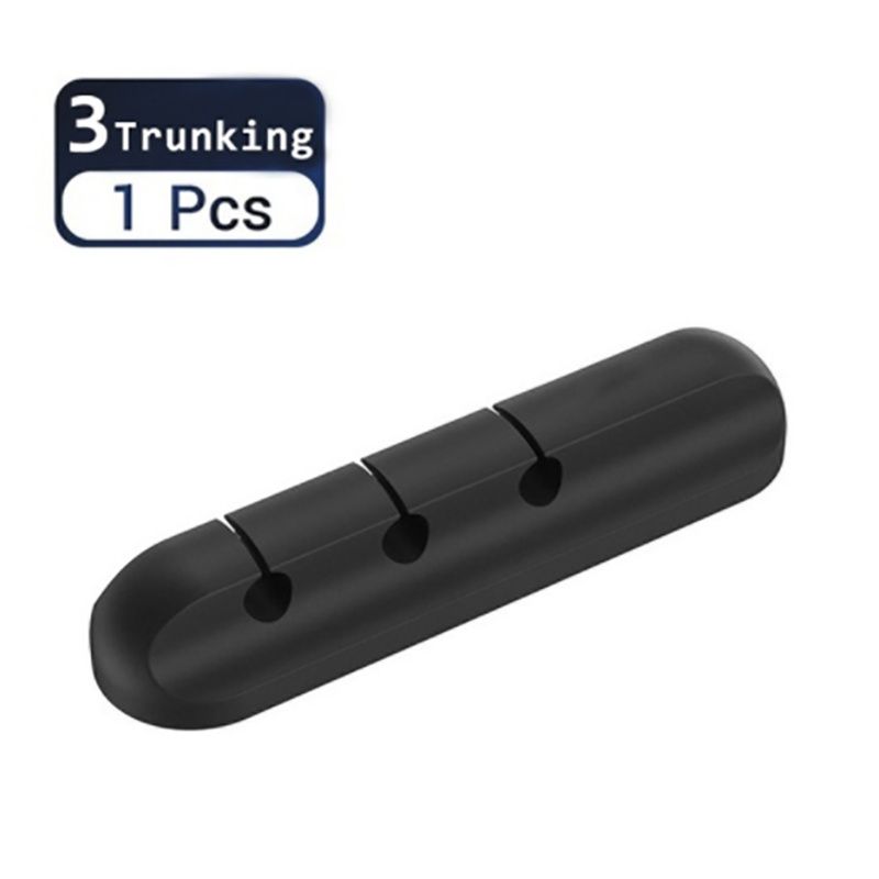 Silicone Cable Organizer; USB Cable Roll; Neat Desk Management Clips; Mouse Headset Cable Holder_voghion.com