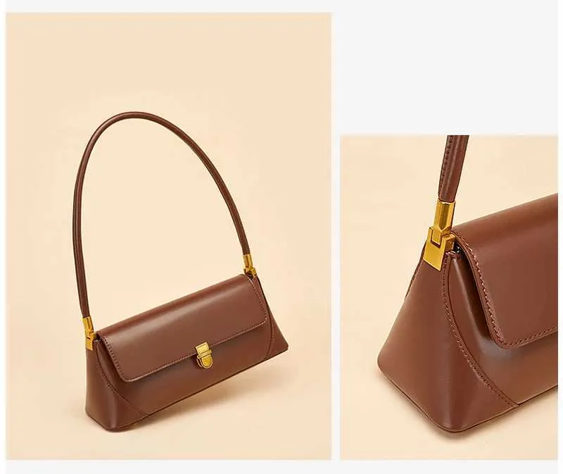 Leren schoudertas en handtas voor dames van echte kwaliteit_voghion.com