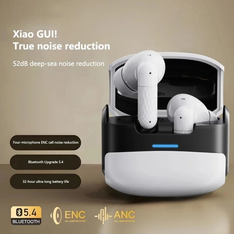 Écouteurs sans fil bluetooth 5.3 stéréo avec microphone hd_voghion.com