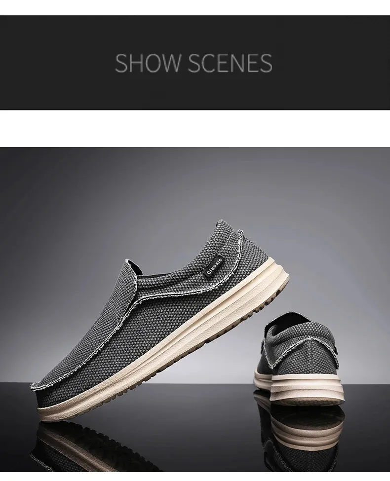 Chaussures décontractées pour homme, printemps-été, en toile respirante et confortable, semelle souple vulcanisée, idéales pour la marche, la conduite et les activités de plein air (réf. 241205)._voghion.com