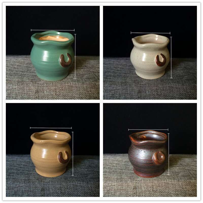 Succulent Flower Pot, Horticultural Mini Creative Rough Ceramic, Home Furnihing, New Product, Ceramic Jar, And_voghion.com
