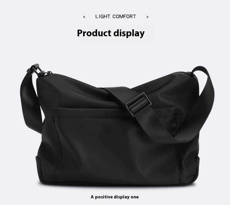 Leichte Herrentasche, diagonaler kleiner Rucksack, funktionelle Umhängetasche, trendige und modische Umhängetasche für_voghion.com