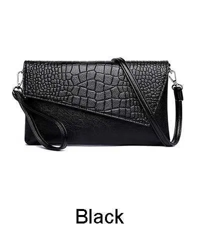 Neue Mode Frauen Schulter Weiche PU Leder Handtasche Umhängetasche Messenger Taschen Geldbörse ClutchC241103_voghion.com