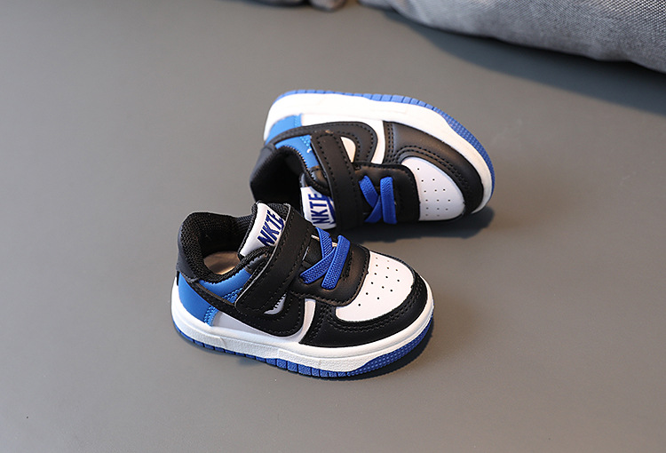 XUANMU Children's Sports Shoes Boys And Girls Casual Board Shoes Comfortable Low-top Breathable Soft Sole Style Versatile Z0155_voghion.com