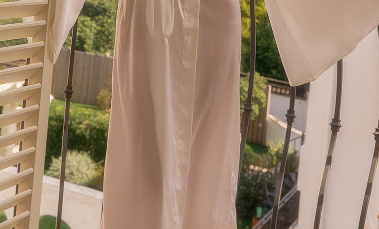 Dameskleding bruid bruid ochtendjurk dames veren nachtjapon bruiloft make-up bruidsmeisjes bruiloft kimono satijnen lange badjas_voghion.com