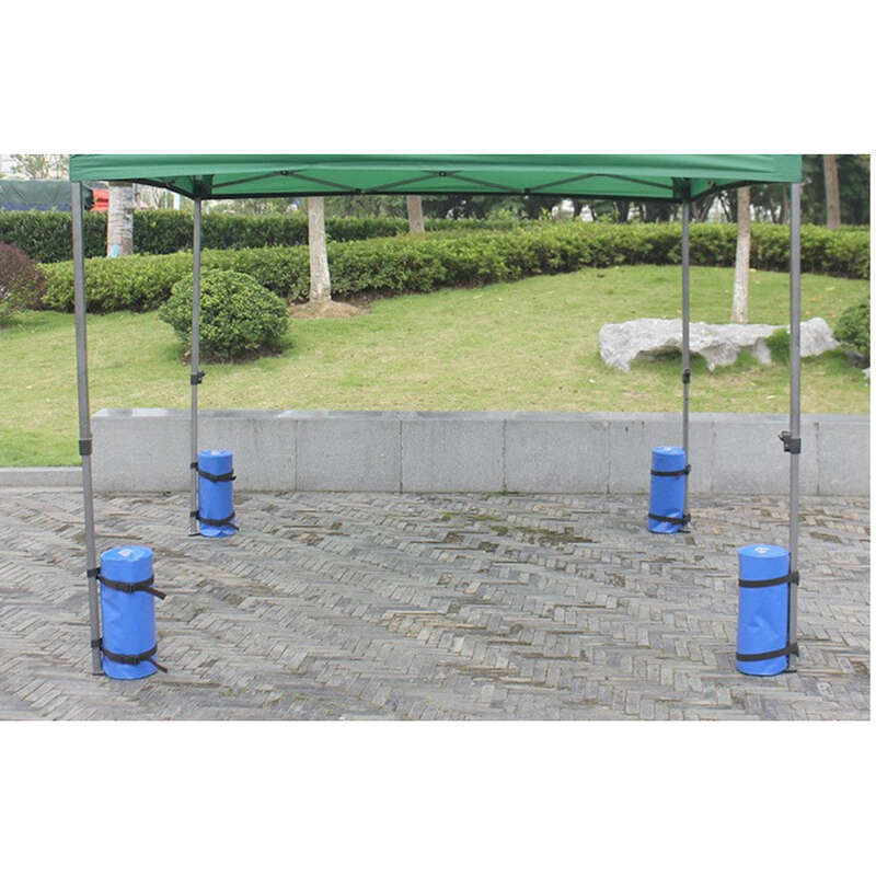 Suport pentru cort publicitar din plasă de PVC pentru exterior, fix, cu sac de nisip mare, ranforsat, rezistent la vânt_voghion.com