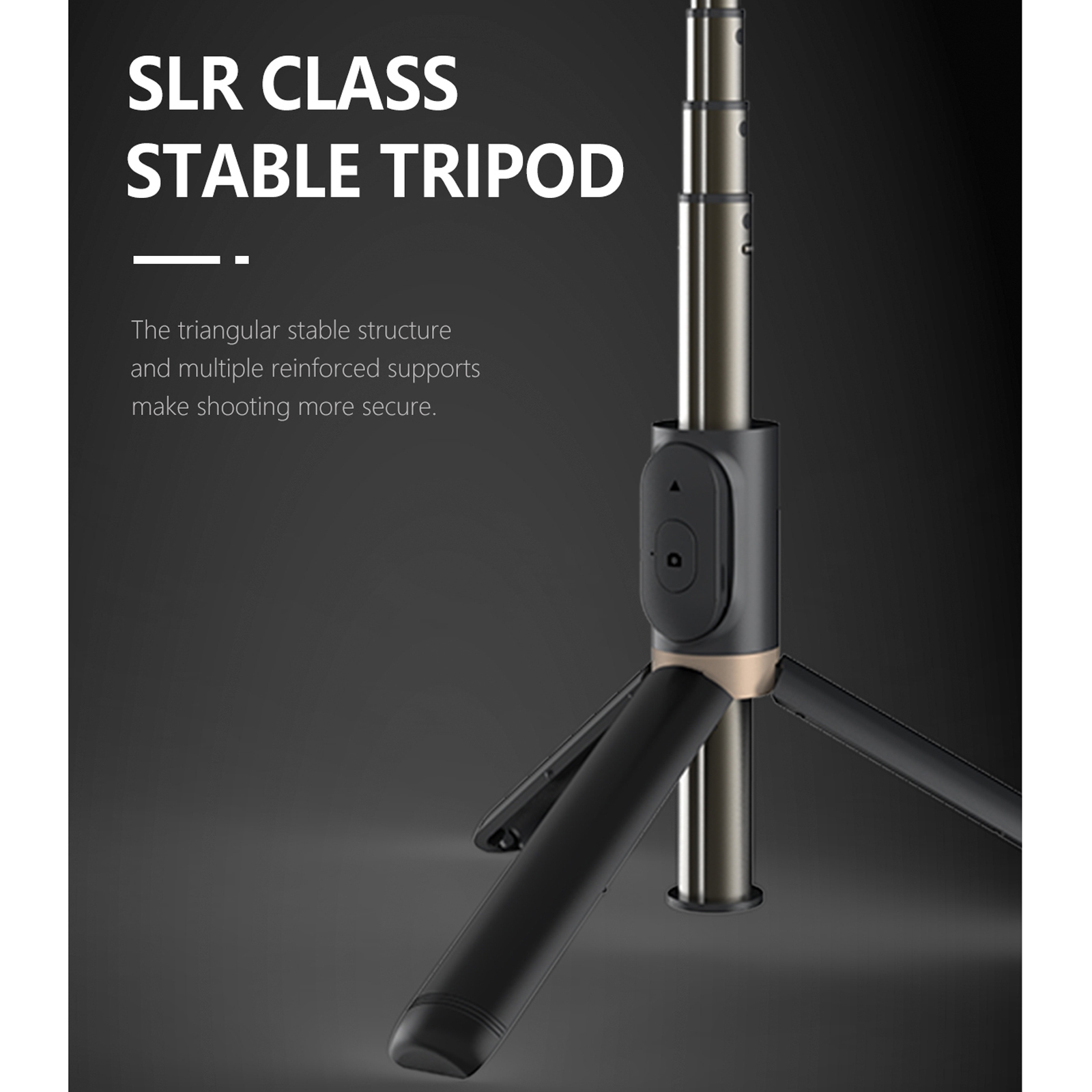 Q03S Supporto per telefono cellulare con treppiede per selfie stick Bluetooth con luce di riempimento (bianco)_voghion.com