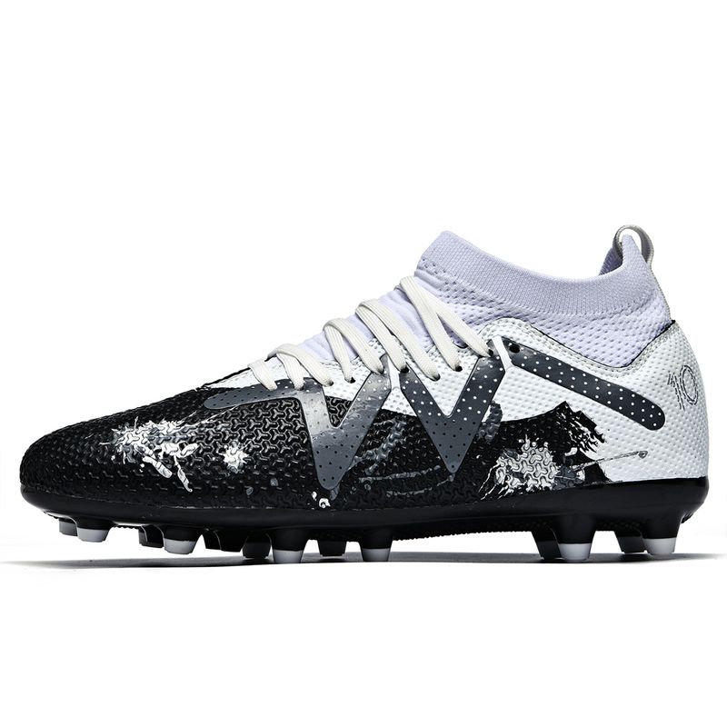 High-Top-Fußballschuhe für Männer und Erwachsene, lange gebrochene Spikes, rutschfest, verschleißfest,_voghion.com