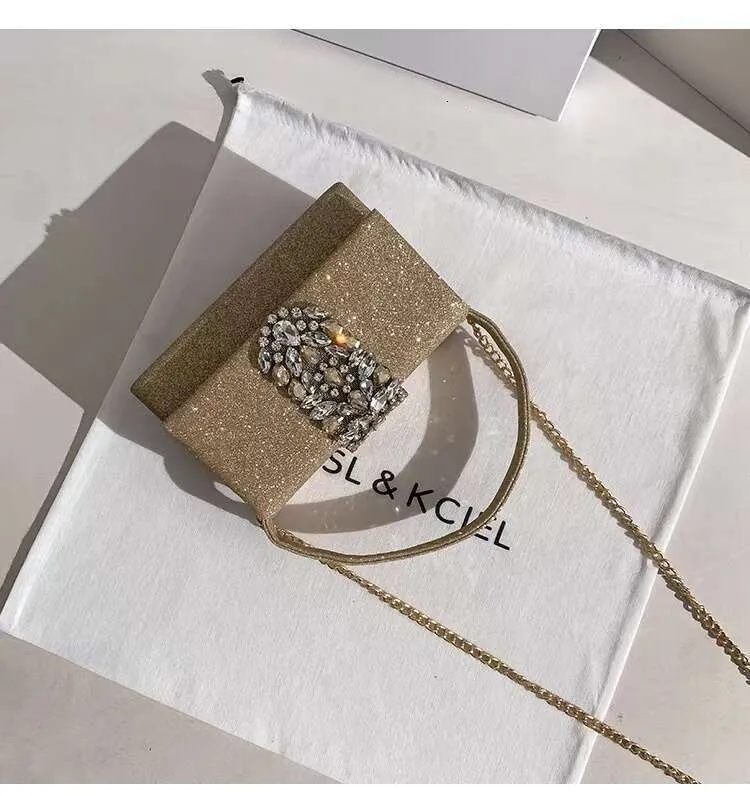 Borsa a mano quadrata glitterata da donna alla moda, in cristallo lucido, da sera, per matrimonio, festa, pochette, borsa a tracolla da donna_voghion.com
